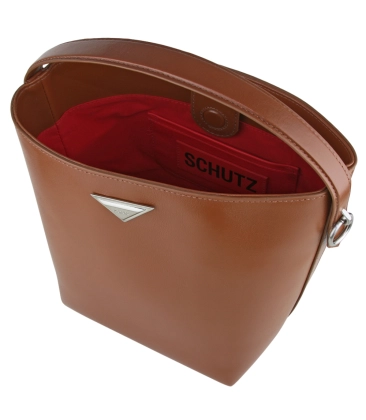 BOLSA MÉDIA BUCKET CALLY SCHUTZ MARROM
