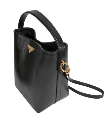 BOLSA MÉDIA BUCKET CALLY SCHUTZ PRETO