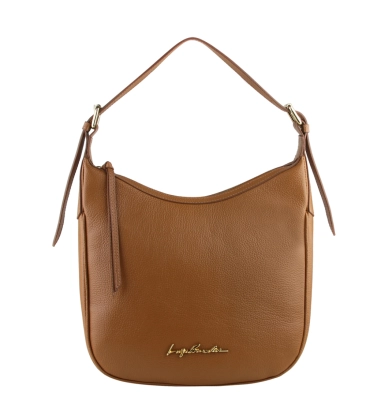 BOLSA MÉDIA HOBO LUIZA BARCELOS CARAMELO