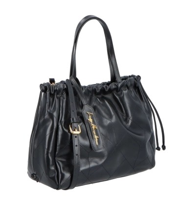 BOLSA MÉDIA HOBO LUIZA BARCELOS PRETO