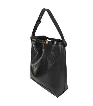 BOLSA MÉDIA HOBO MEMPHIS SCHUTZ PRETO