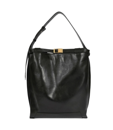 BOLSA MÉDIA HOBO MEMPHIS SCHUTZ PRETO