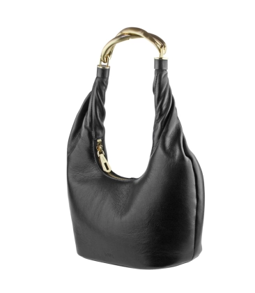 BOLSA MÉDIA HOBO SOLEIL SCHUTZ PRETO