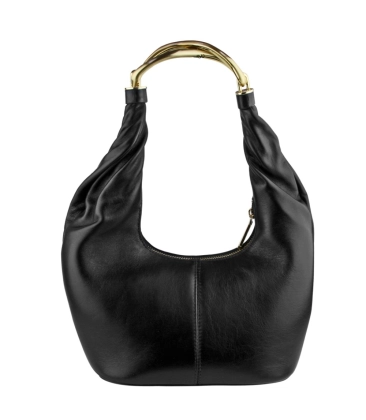 BOLSA MÉDIA HOBO SOLEIL SCHUTZ PRETO