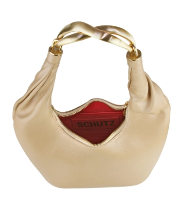 BOLSA MÉDIA HOBO SOLEIL SCHUTZ BEGE