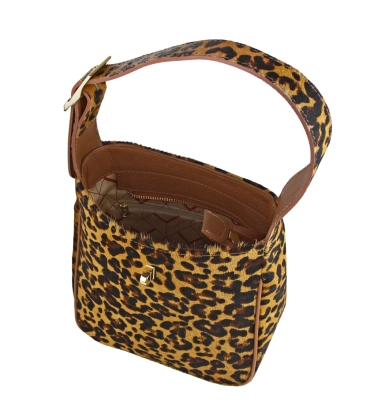 BOLSA MÉDIA LUIZA BARCELOS ANIMAL PRINT