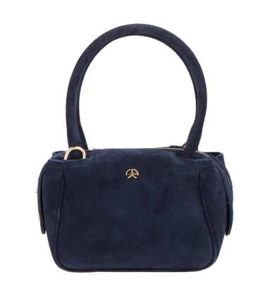 BOLSA MÉDIA LUIZA BARCELOS AZUL