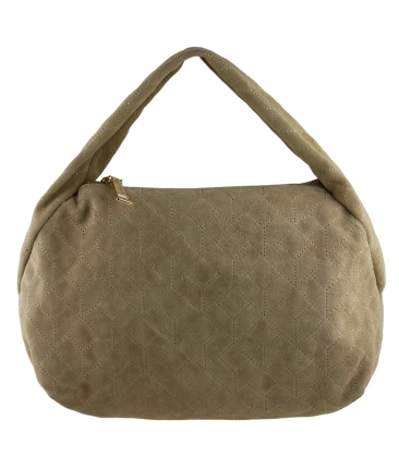 BOLSA MÉDIA LUIZA BARCELOS BEGE