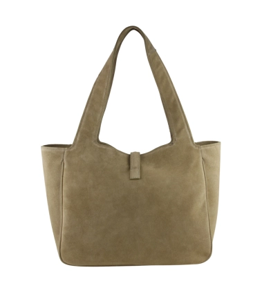 BOLSA MÉDIA LUIZA BARCELOS BEGE