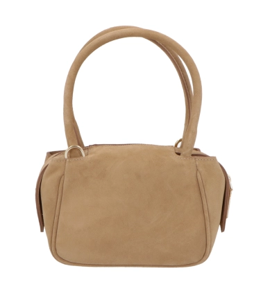 BOLSA MÉDIA LUIZA BARCELOS BEGE