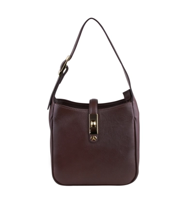 BOLSA MÉDIA LUIZA BARCELOS MARROM