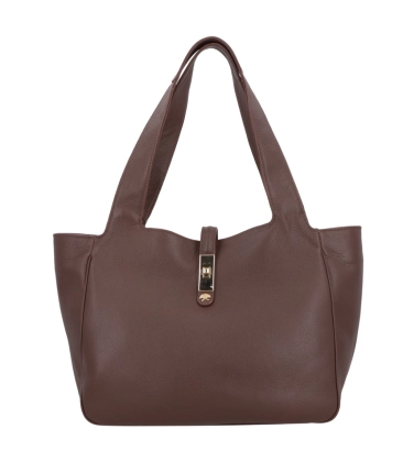 BOLSA MÉDIA LUIZA BARCELOS MARROM