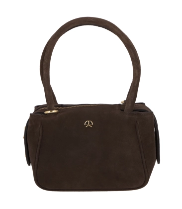 BOLSA MÉDIA LUIZA BARCELOS MARROM