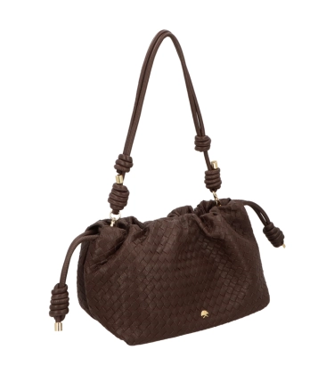 BOLSA MÉDIA LUIZA BARCELOS MARROM