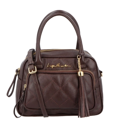 BOLSA MÉDIA LUIZA BARCELOS MARROM