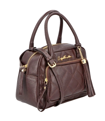 BOLSA MÉDIA LUIZA BARCELOS MARROM