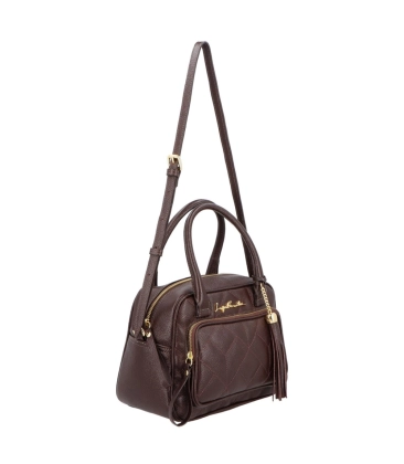 BOLSA MÉDIA LUIZA BARCELOS MARROM