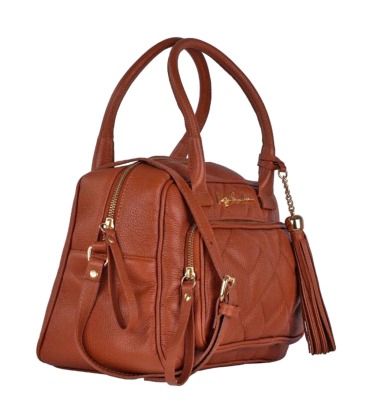 BOLSA MÉDIA LUIZA BARCELOS MARROM