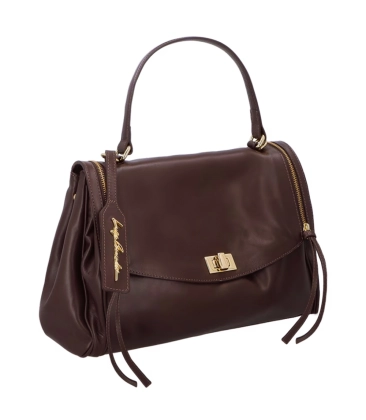 BOLSA MÉDIA LUIZA BARCELOS MARROM