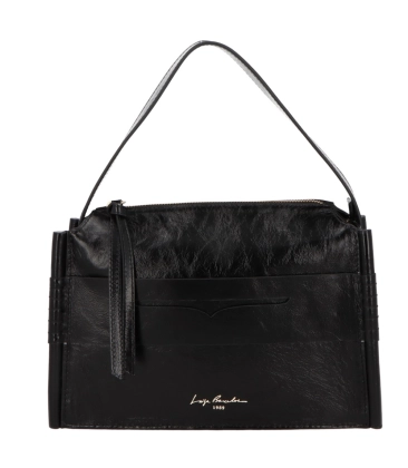 BOLSA MÉDIA LUIZA BARCELOS PRETO