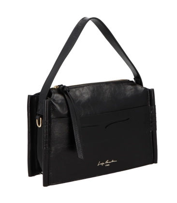BOLSA MÉDIA LUIZA BARCELOS PRETO