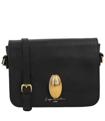 BOLSA MÉDIA LUIZA BARCELOS PRETO