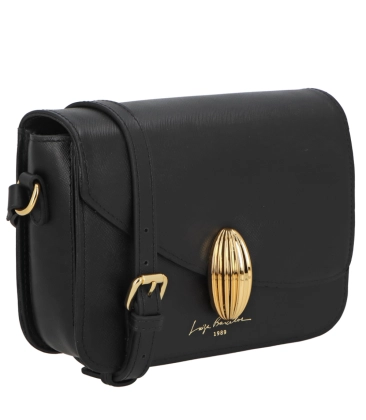 BOLSA MÉDIA LUIZA BARCELOS PRETO