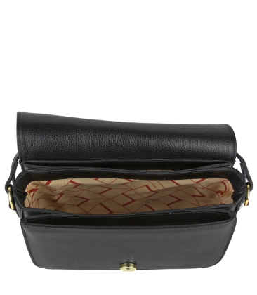 BOLSA MÉDIA LUIZA BARCELOS PRETO