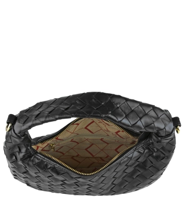 BOLSA MÉDIA LUIZA BARCELOS PRETO