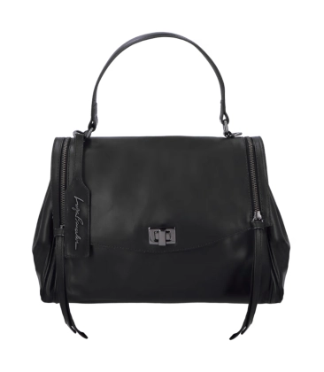 BOLSA MÉDIA LUIZA BARCELOS PRETO