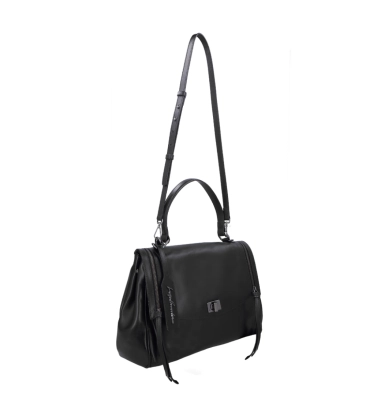 BOLSA MÉDIA LUIZA BARCELOS PRETO