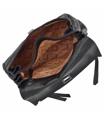 BOLSA MÉDIA LUIZA BARCELOS PRETO