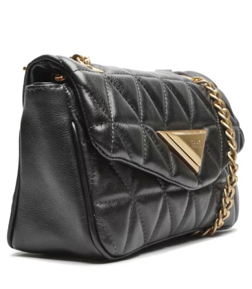 BOLSA MÉDIA MATELASSÊ 944 SCHUTZ PRETO