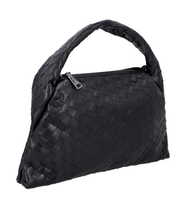 BOLSA HOBO MÉDIA TRESSÊ LUIZA BARCELOS PRETO