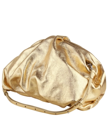 BOLSA MÉDIA POUCH AVRIL SCHUTZ DOURADO