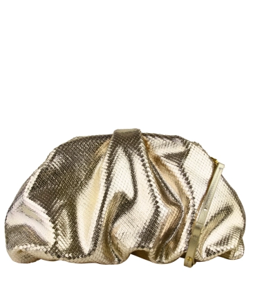 BOLSA MÉDIA POUCH AVRIL SCHUTZ DOURADO