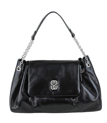 BOLSA MÉDIA ELODIE SCHUTZ PRETO