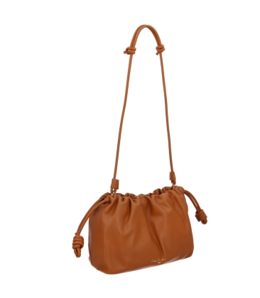 BOLSA MÉDIA SLOUCH LUIZA BARCELOS CARAMELO