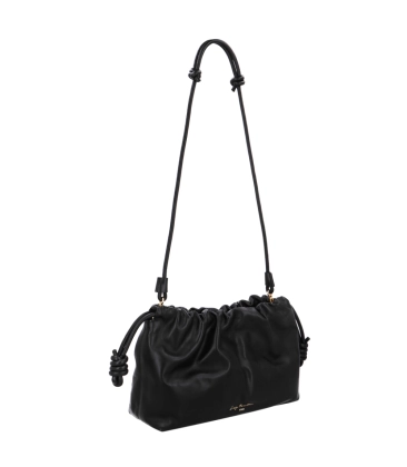 BOLSA MÉDIA SLOUCH LUIZA BARCELOS PRETO