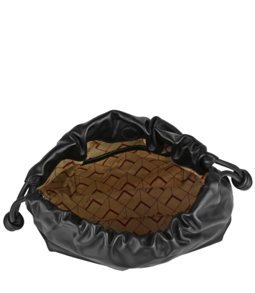 BOLSA MÉDIA SLOUCH LUIZA BARCELOS PRETO