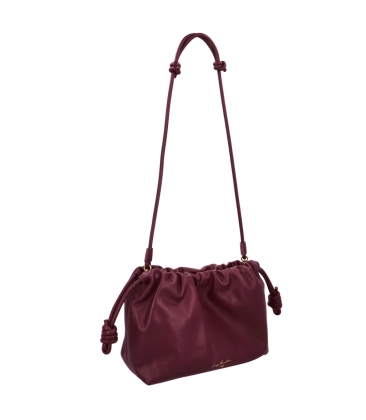 BOLSA MÉDIA SLOUCH LUIZA BARCELOS VINHO