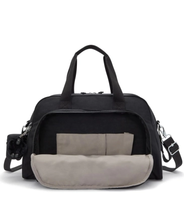 BOLSA MATERNIDADE KIPLING CAMAMA BLACK NOIR PRETO