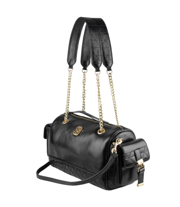 BOLSA MÉDIA BOWLING LILIBET SCHUTZ PRETO