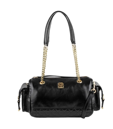 BOLSA MÉDIA BOWLING LILIBET SCHUTZ PRETO