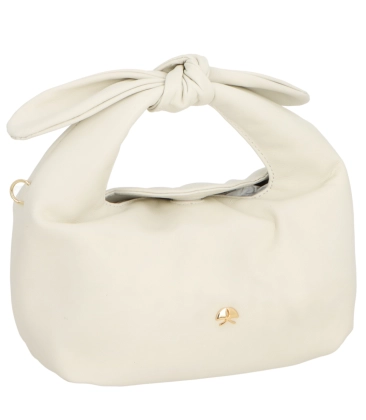 BOLSA MÉDIA HOBO LUIZA BARCELOS BRANCO