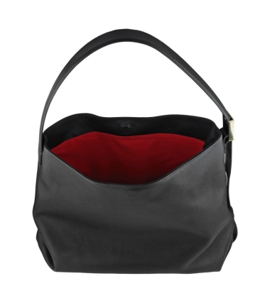 BOLSA MÉDIA HOBO SCHUTZ PRETO