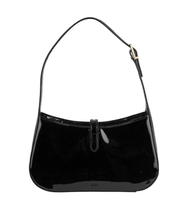 BOLSA MÉDIA HOBO SCHUTZ PRETO