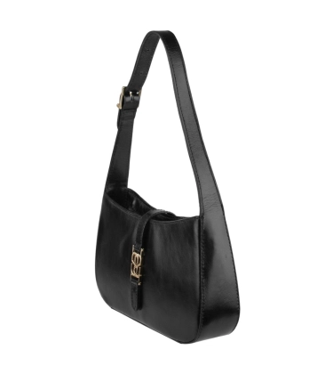 BOLSA MÉDIA HOBO SCHUTZ PRETO