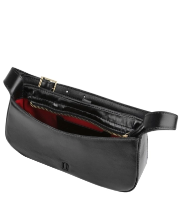 BOLSA MÉDIA HOBO SCHUTZ PRETO