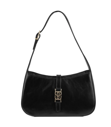 BOLSA MÉDIA HOBO SCHUTZ PRETO